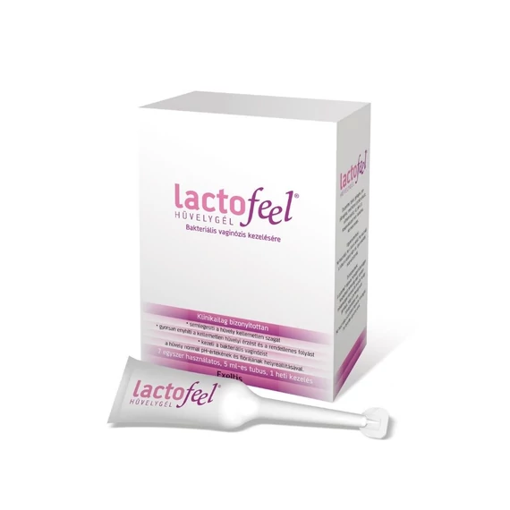Exeltis Lactofeel hüvelygél bakteriális vaginózis kezelésére (7x5ml)