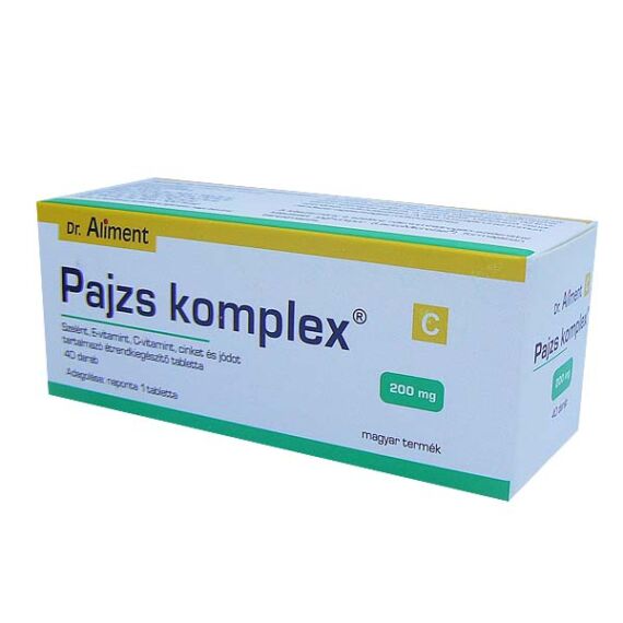Dr.Aliment Pajzs Komplex tabletta (40x)
