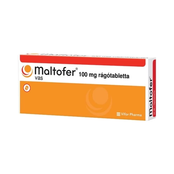 Maltofer 100 mg rágótabletta (100x)