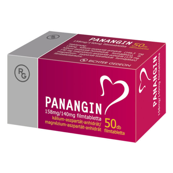 Panangin 158 mg/140 mg filmtabletta (100x)