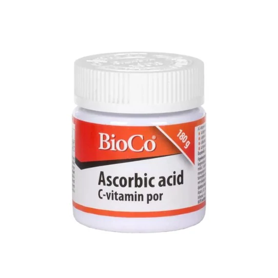 BioCo Ascorbic Acid C-vitamin por (180g)