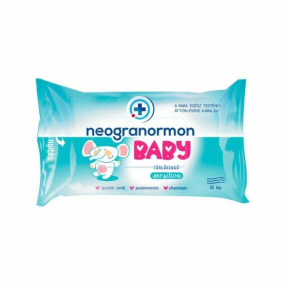Neogranormon Sens baba törlőkendő (55x)