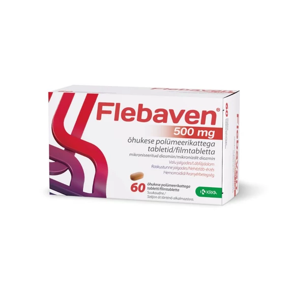 Flebaven  500 mg filmtabletta (60x)