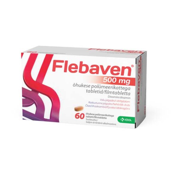 Flebaven  500 mg filmtabletta (60x)