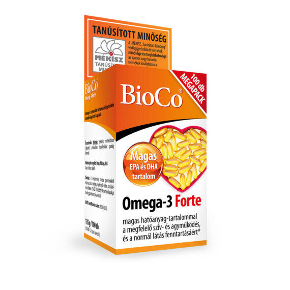 BioCo Omega-3 forte kapszula (100x)