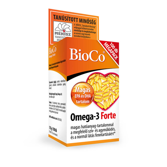 BioCo Omega-3 forte kapszula (100x)