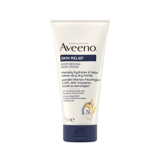 Aveeno Skin Relief hidratáló kézkrém illatmentes (75ml)