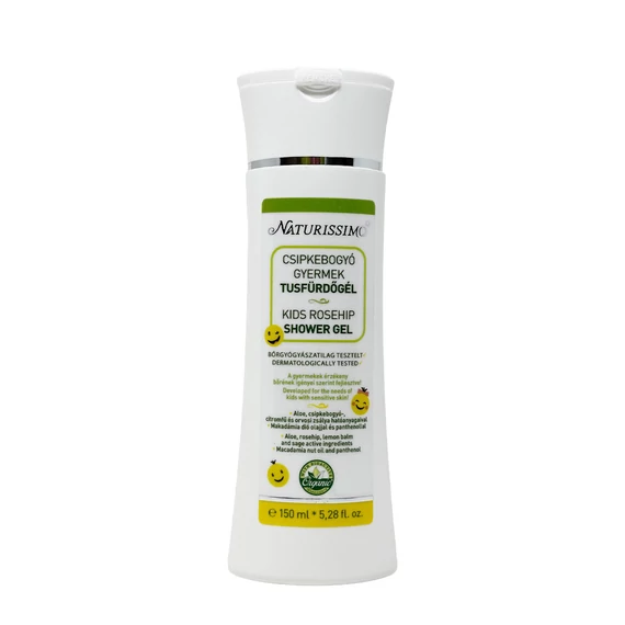 BIOLA Csipkebogyó KID Tusfürdőgél (150 ml)