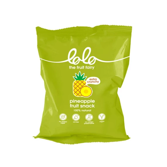 Lolo Ananász Snap – Pineapple fruit snack (25g)