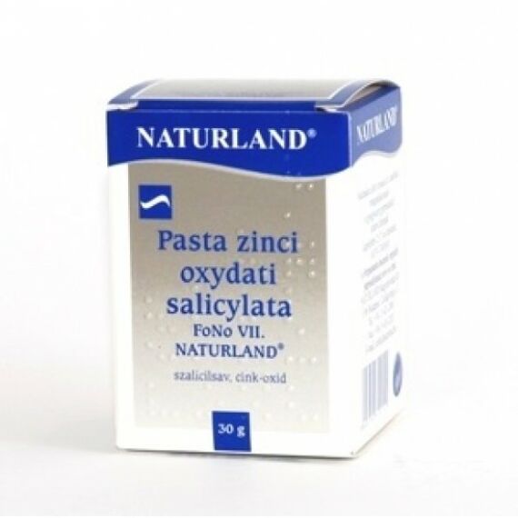 Pasta zinci oxydati salicylata FoNo VIII NATURLAND (30g)