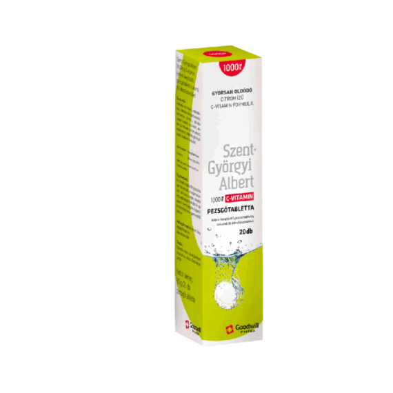 Szent-Györgyi Albert C-vitamin 1000 mg pezsgőtable (20x)