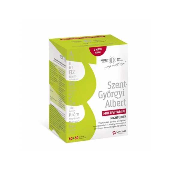Szent-Györgyi Albert Night N Day Multivitamin tbl. (120x)