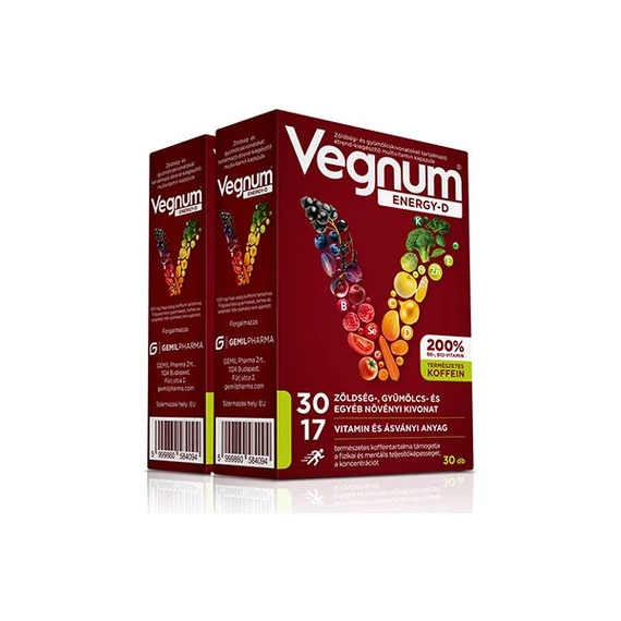 Vegnum Energy-D kapszula (60x)