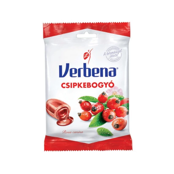 Verbena cukorka csipkebogyó (60g)