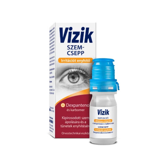 Vizik szemcsepp irritált szemre (10ml)