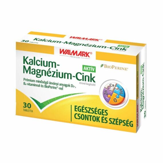 Walmark Kalcium + Mg + Cink Aktív tabl. (30x)