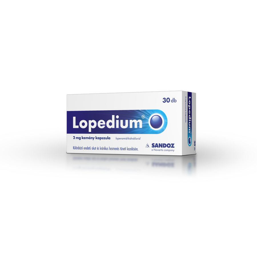 Lopedium 2 mg kemény kapszula (30x) - Hasmenés