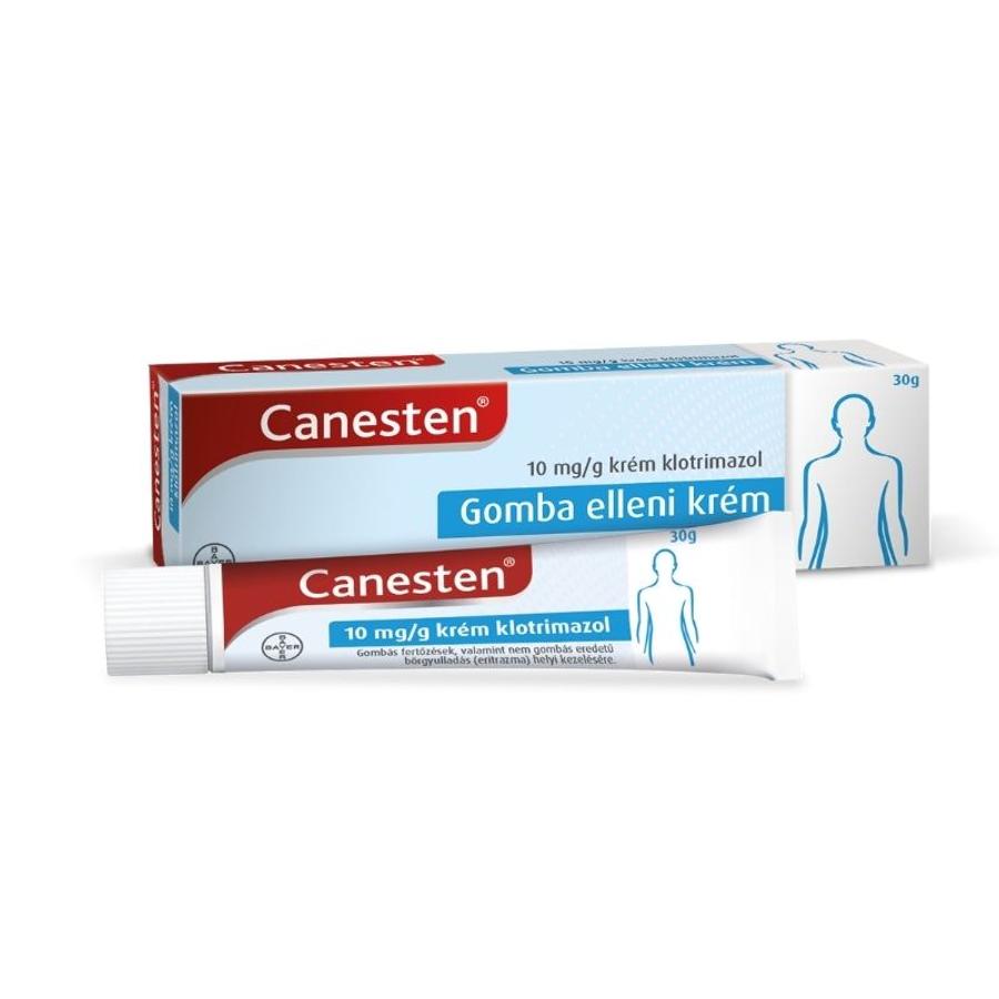 Canesten 10 mg/g gomba elleni krém 20 g